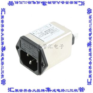 1EGG1 电源接入连接器3POS插座公插片模块IEC320 C14面板安装 法