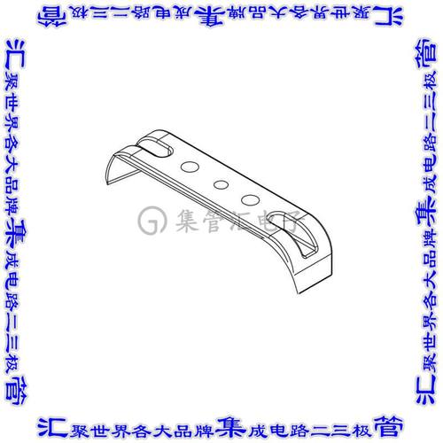 SBE80CLPRED-BK 连接器配件 缆线夹