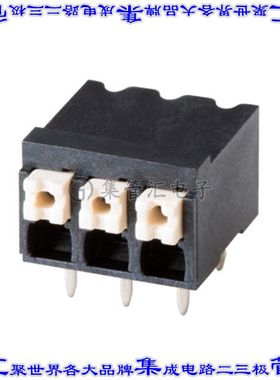 TBLH10-381-08BK 线对板连接器8POS接线端子3.81mm通孔水平带板