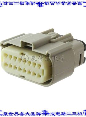 334721602 0334721602矩形连接器外壳16POS插座2排3.5mm母形插口