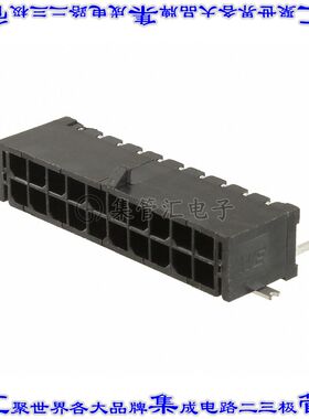 662020231722 针座连接器20POS接头2排3mm公形插针表贴SMD锡