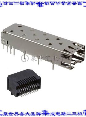 SFPK-SL 插拔式连接器10POS带机架的插座SFP通孔直角焊接镀金