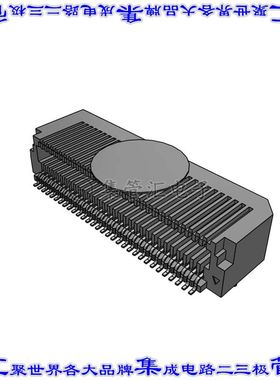 ERI8-031-S-D-RA-K-TR 卡边缘连接器62POS母头2排0.8mm黑色镀金