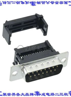 A-DSF 15 LPIII/Z 连接器15POS插头公引脚2排D-Sub自由悬挂