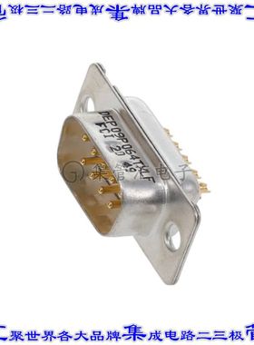 DEP09P064TXLF 连接器9POS插头公引脚2排D-Sub自由悬挂