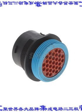 AHDP04-24-31PR-WTA 圆形连接器31POS插座外壳用于公插针黑色面板