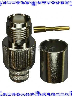 122482 同轴连接器TNC插孔母形插口压接50欧姆自由悬挂