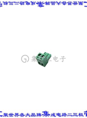 BB-TBKT1 端子块连接器2POS插头母插口5.08mm绿色自由悬挂