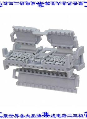 348240245 0348240245矩形连接器外壳24POS插座2排2mm母形插口灰