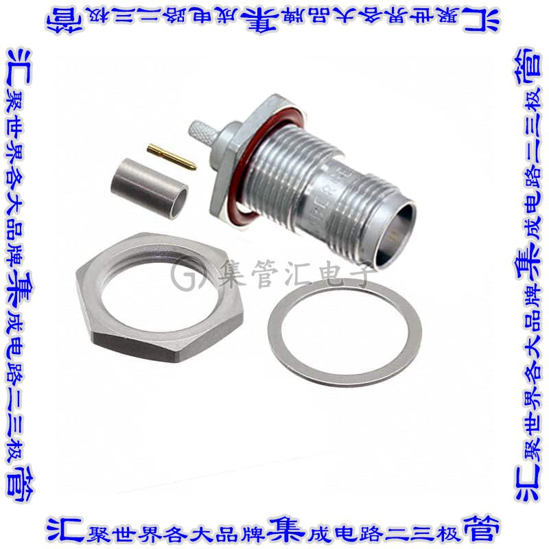 56K607-802N5 同轴连接器TNC插孔母形插口压接50欧姆面板安装