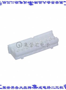 2CH-C-09 矩形连接器外壳9POS插座2mm母形插口白色自由悬挂