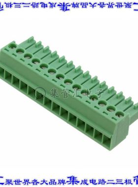 1840489 端子块连接器14POS插头母插口3.5mm绿色自由悬挂