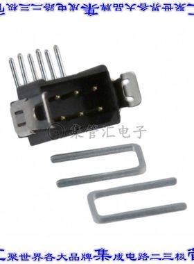 M80-8510642 针座连接器6POS接头2排2mm公形插针通孔直角镀金