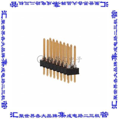 87227-8 针座连接器16POS接头2排2.54mm公形插针通孔直针镀金