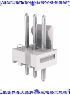 22232037 0022232037针座连接器3POS接头2.54mm公形插针通孔直针