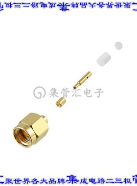 132249 同轴连接器SMA插头公引脚焊接50欧姆自由悬挂