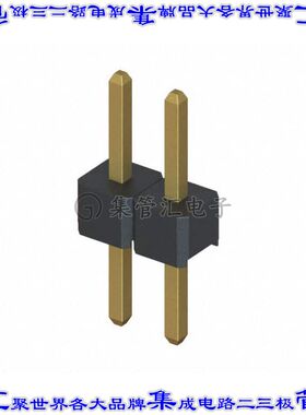 M22-2010205 针座连接器2POS可切割2mm公形插针通孔直针镀金