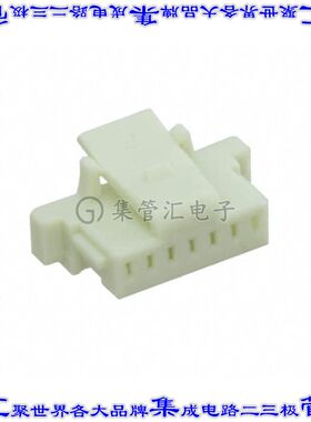 ISS1-07-L 矩形连接器外壳7POS 1mm母形插口天然色自由悬挂