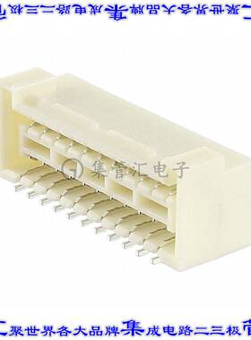 SM22B-ZPDSS-TF 针座连接器22POS接头2排1.5mm外罩触点表贴SMD锡