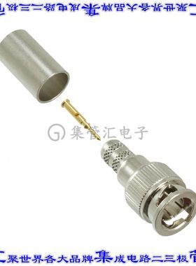 031-70334 同轴连接器BNC插头公引脚压接75欧姆自由悬挂