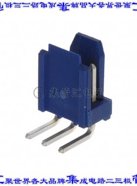 76382-403LF 针座连接器3POS接头2.54mm公形插针通孔直角锡