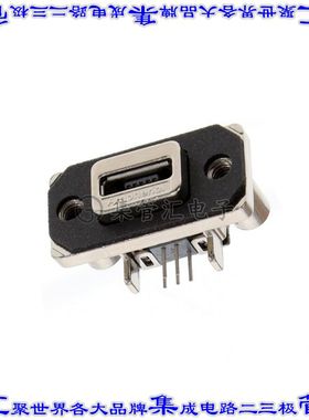 MUSBK152M0 连接器USB-微AB型插座5POS USB 2.0通孔直角