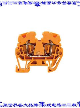 1720940000 端子块连接器2POS馈通式5.1mm橙色12-26AWG