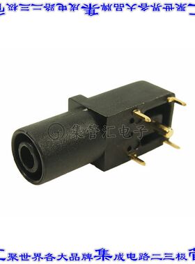 FCR7350B 接插件连接器4MM PANEL SKT S16N-PC BLACK