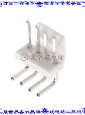 26605040 0026605040针座连接器4POS接头3.96mm公形插针通孔直角