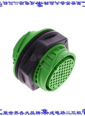 APD-1CS51-S 圆形连接器51POS插座外壳用于母插口绿色面板安装
