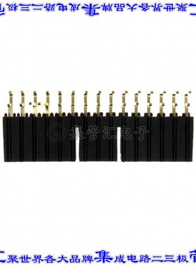 78207-130HLF 针座连接器30POS接头2排2.54mm公形插针通孔直角镀