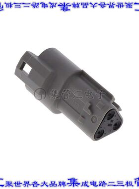 IT04-3P-002-N 矩形连接器外壳3POS插座2排公形引脚灰色自由悬挂