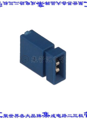 929955-06 接插件连接器SHORTING JUMPER GLD/NICKEL BLUE