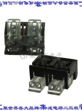 1339376-1 连接器4(2对)单条导线通孔直角IDC22-26AWG黑色