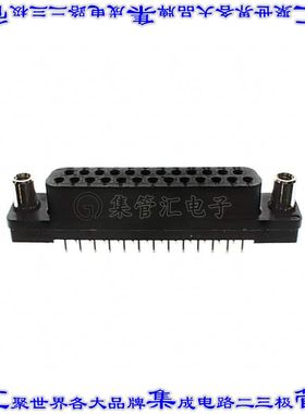 745078-4 连接器25POS插座母插口2排D-Sub通孔