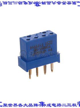 VPX6W6F9300A1/AA 背板连接器6POS插座母插口2排2.2mm通孔蓝色