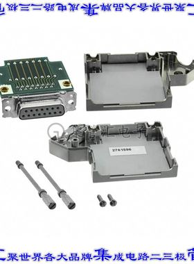 2761596 连接器15POS插座母插口2排D-Sub自由悬挂