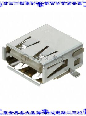 292303-9 连接器USB-A插座4POS USB 2.0表面贴装直角