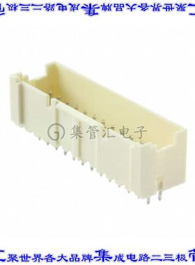 2-1969570-6 针座连接器26POS接头2排2.5mm公形插针通孔直针锡