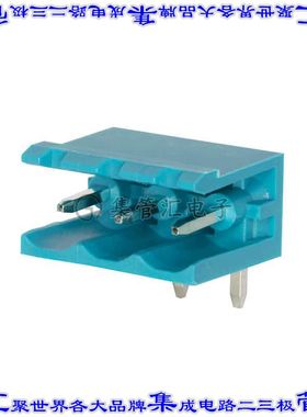 TBP04R1-500-05BE 端子块连接器5POS接头公引脚带罩5mm蓝色90DEG