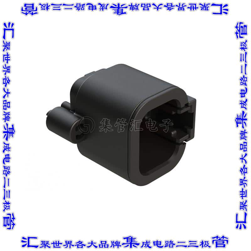 ATP04-4P-BM04 针座连接器4POS插座2排6.71mm公形插针通孔直针锡