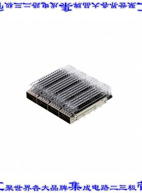 2170793-1 插拔式连接器外壳成组(1 x 4)QSFP28通孔直角压配