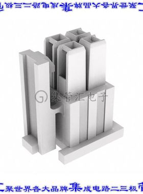 IPD1-02-D-K 矩形连接器外壳4POS插座2排2.54mm母形插口白色自由