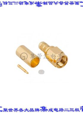 132443 同轴连接器SMA插头公引脚焊接50欧姆自由悬挂