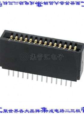 GBC14DCSN-S36 卡边缘连接器28POS母头2排2.54mm黑色镀金