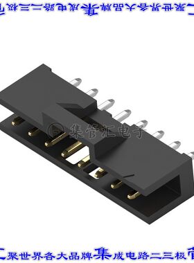 2823402-8 针座连接器8POS接头2mm公形插针通孔直针镀金
