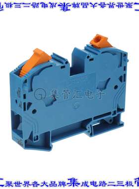 3212065 端子块连接器2POS馈通式16.0mm蓝色2-14AWG
