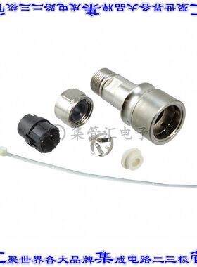 PXM6010/02P/ST/0507/SN 圆形连接器2(电源)插座公形引脚螺钉镍自