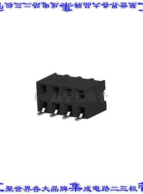 2307731-8 针座连接器8POS插座2排2mm母形插口表贴SMD镀金