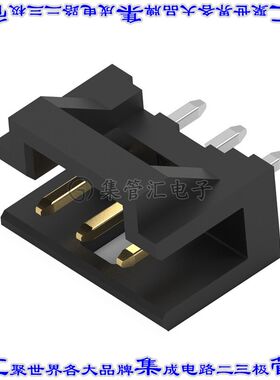 2823402-4 针座连接器4POS接头2mm公形插针通孔直针镀金